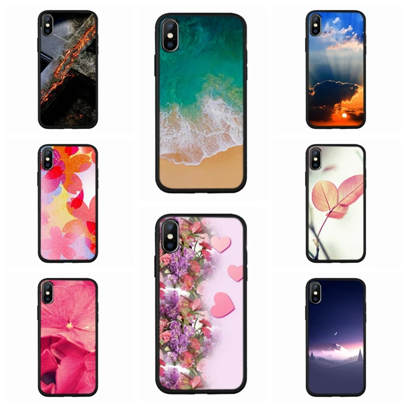 Мягкий чехол для iPhone X XR XS 11 11Pro 7 8 Plus чехлы обложки Max A20 |
