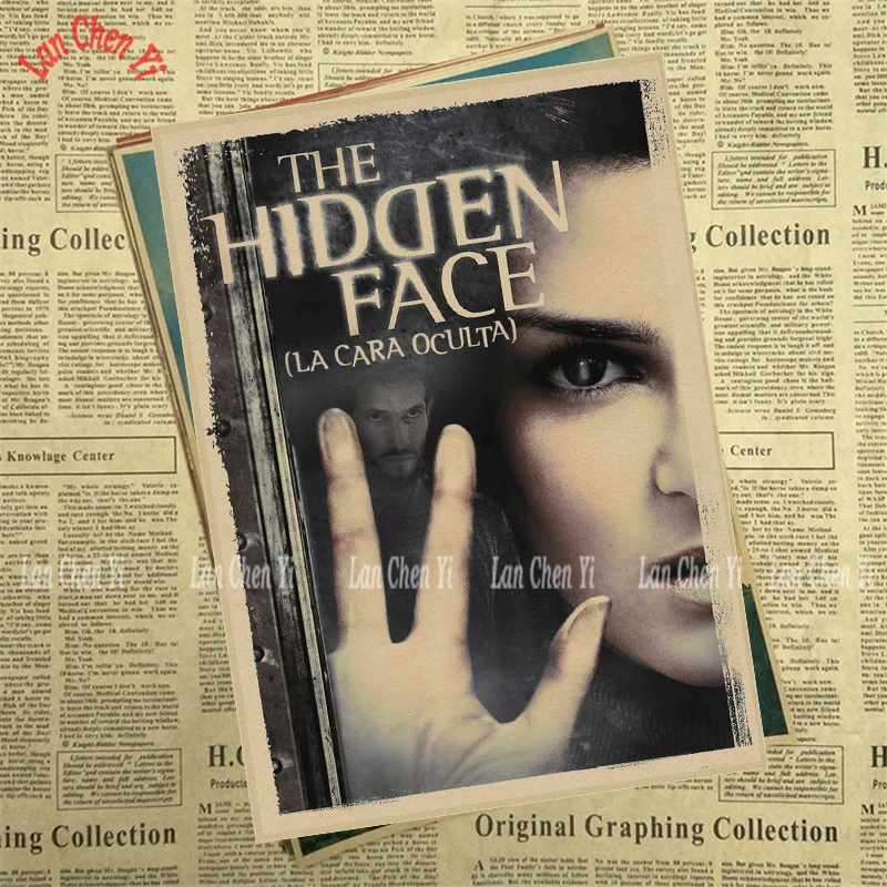 Винтажные постеры из фильма Скрытое лицо для дома бара гостиной Декор