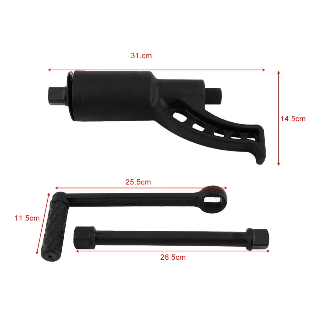 

Oversea Heavy Duty Multiplier Wheel Lug Nut Wrench Lugnuts Remover Labor Saving With 8 Socket Car Repairing Tools Set