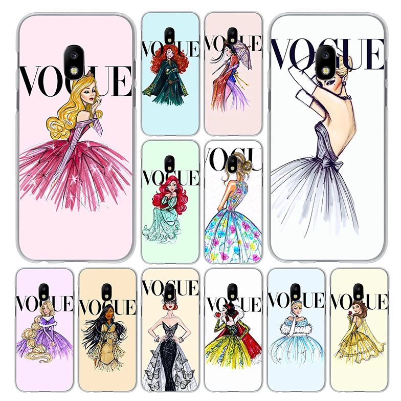Lavaza Женский Бренд Vogue дизайнерский чехол для samsung Galaxy J7 J6 J5 J3 J1 J2 2018 2017 2016 2015 US EU