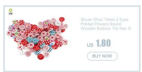 ShuanShuo Красочные смешанные 18 мм 5 в виде пятиконечных звезд, кнопки деревянные декоративные пуговицы для творчества детских рук и расписные деревянные Buttons50PCS/Сумка