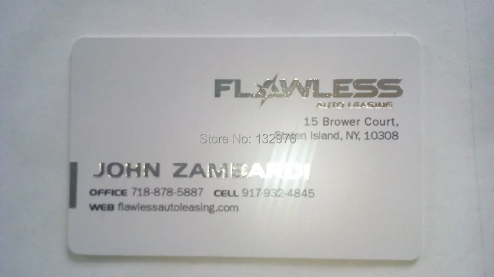 Струйная пластиковая карта индивидуальная Визитница со штрих кодом и магнитной