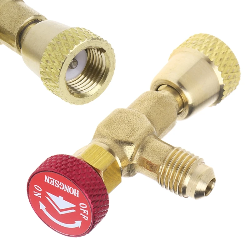 1 шт. R410 90 градусов Холодильный адаптер соединительный шланг для измерительных