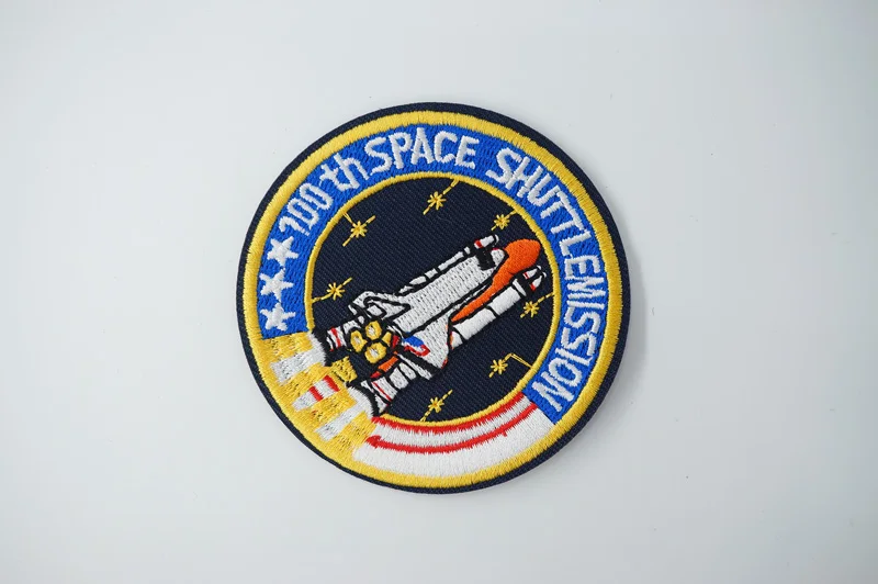 Circular Ring Iron On Patches Badges for Sew Seam Tailoring Clothes Suits of Coat Jacket Trousers T-shirt Pants Ornament Apparel
