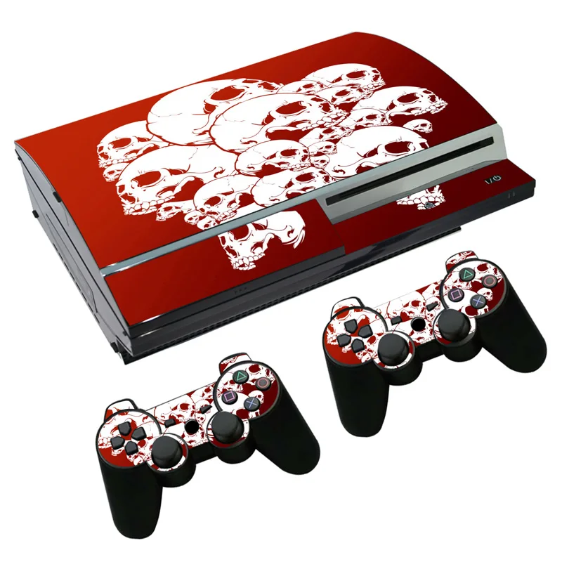 Каратель кожи Стикеры наклейка для PS3 жира Игровые приставки 3 консоль и контроллеры для PS3 жира шкуры виниловая клеящаяся пленка
