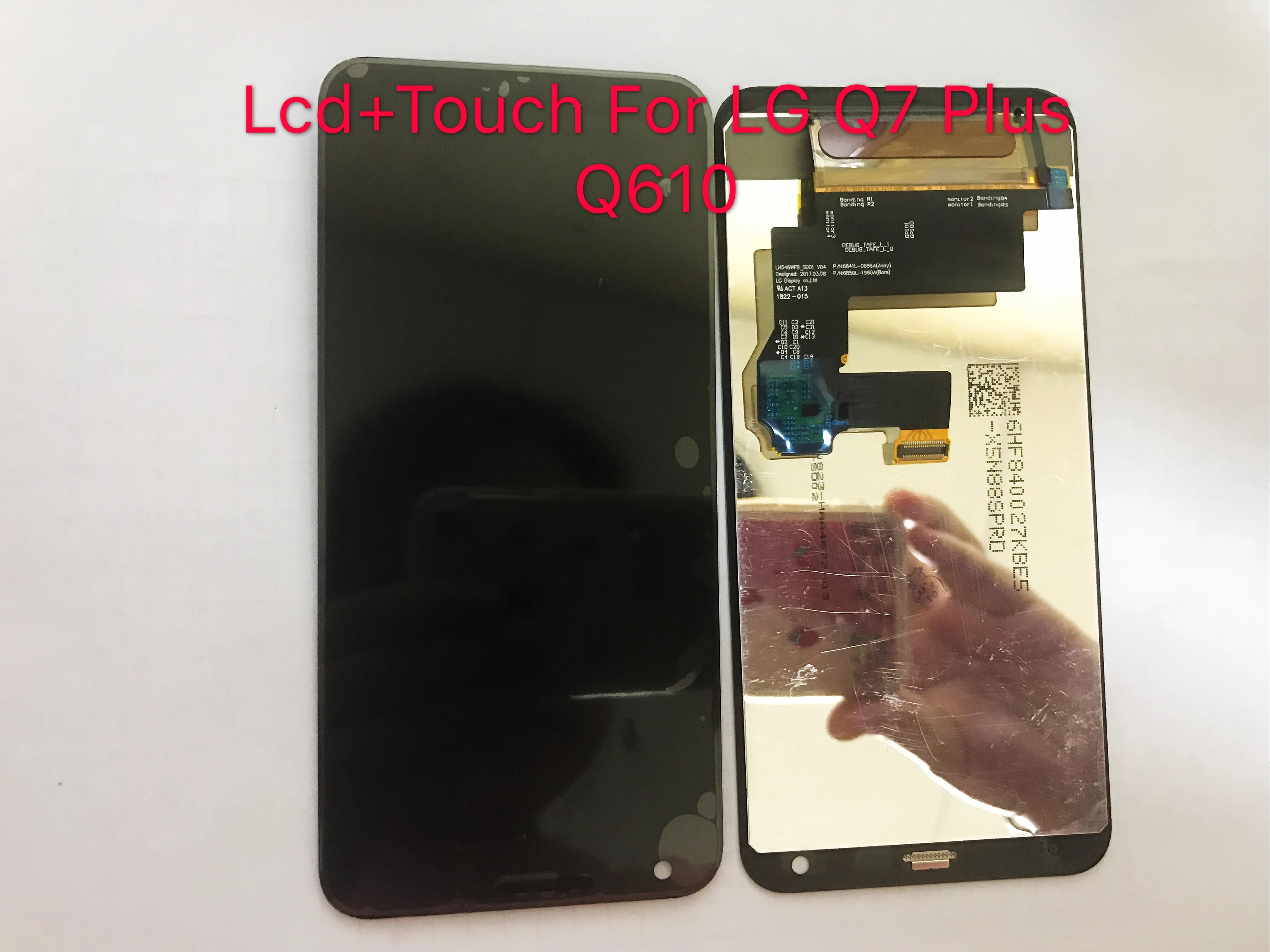 ЖК дисплей для LG Q7 Plus Q610 Q7Alpha Q720 Q725 оригинальные и высококачественные детали с