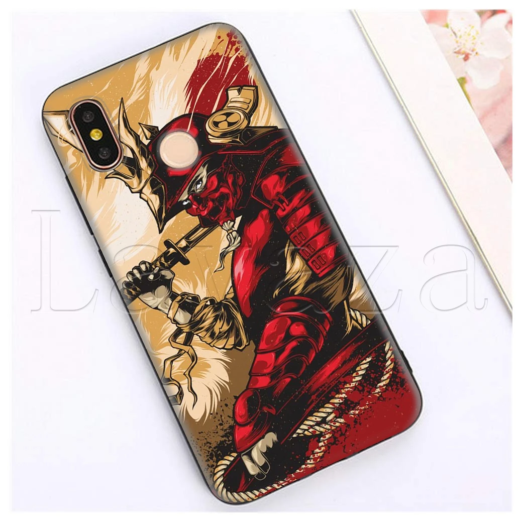 Lavaza Japanese Samurai Soft Case for Xiaomi MI Redmi Poco X2 K30 Note 8T 10 6 8 9 9se A1 A2 A3 MAX 3 Lite Pro Plus f1 | Мобильные