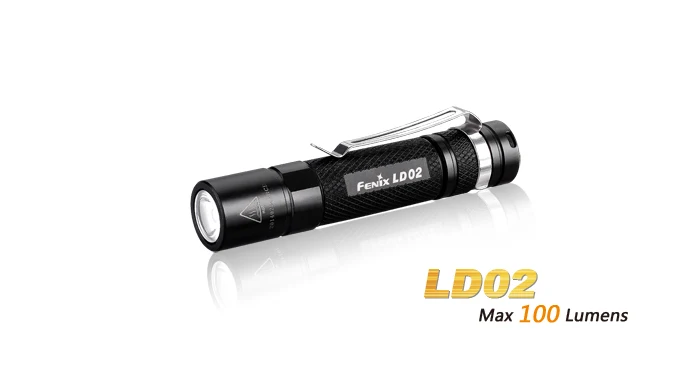 Fenix LD02 Cree XP-E2 светодиодный AAA фонарик Фонарь фонарики Макс 100 люмен