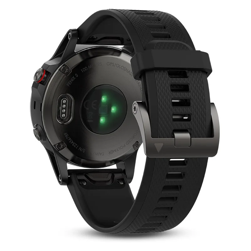 Многоспортивные часы GARMIN Fenix 5 Премиум GPS с пульсометром на запястье|Мужские