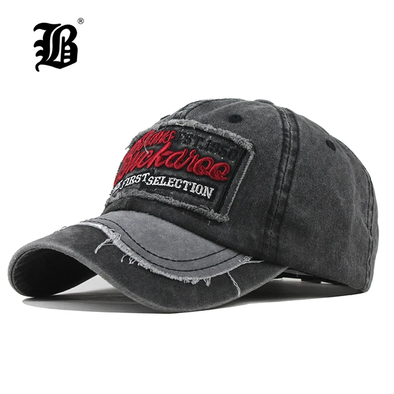 

[FLB] Men Baseball Caps Snapback Hats For Women Washed Vintage Embroidery Bone Male Cap Trucker Casquette Gorras Dad Hat F317