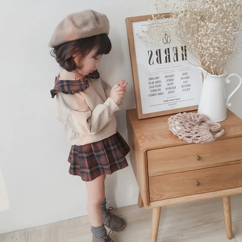 2020 new spring autumn/winter/summer Girls Kids Boys lattice Suit comfortable cute baby Clothes Children Clothing | Детская одежда и