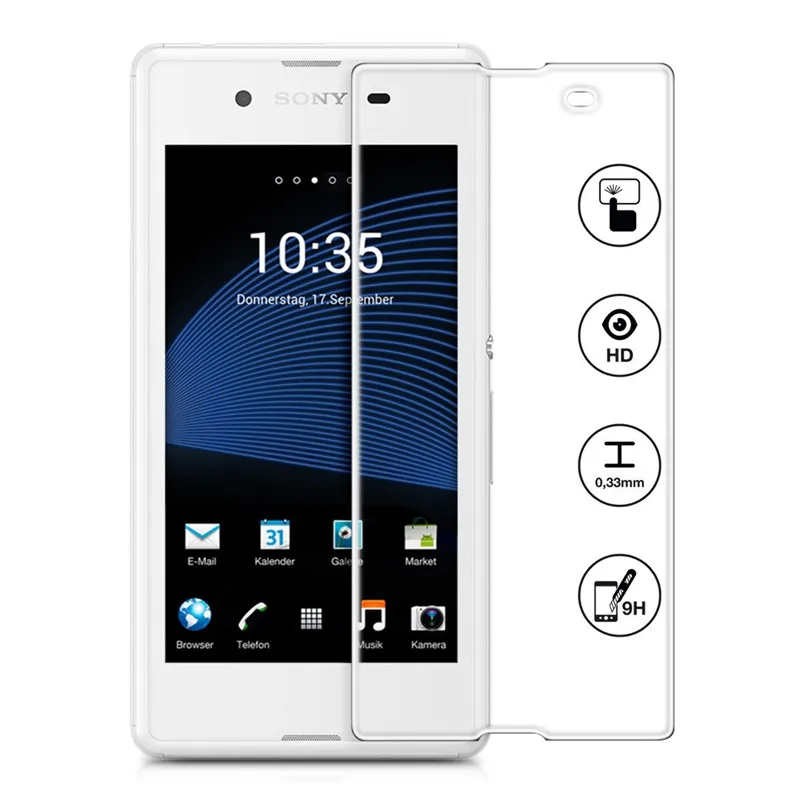 9H 2.5D 0 26 мм Премиум Закаленное стекло протектор для Sony Xperia E3 D2203 D2206 Защитная пленка