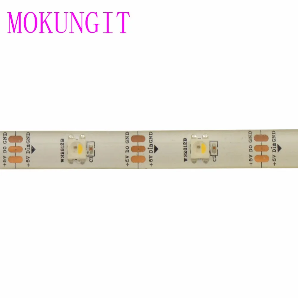 Гибкая световая лента Mokungit 10X 1 м SK6812 RGBWW 30 светодиодов/м 5050 SMD IP20 не