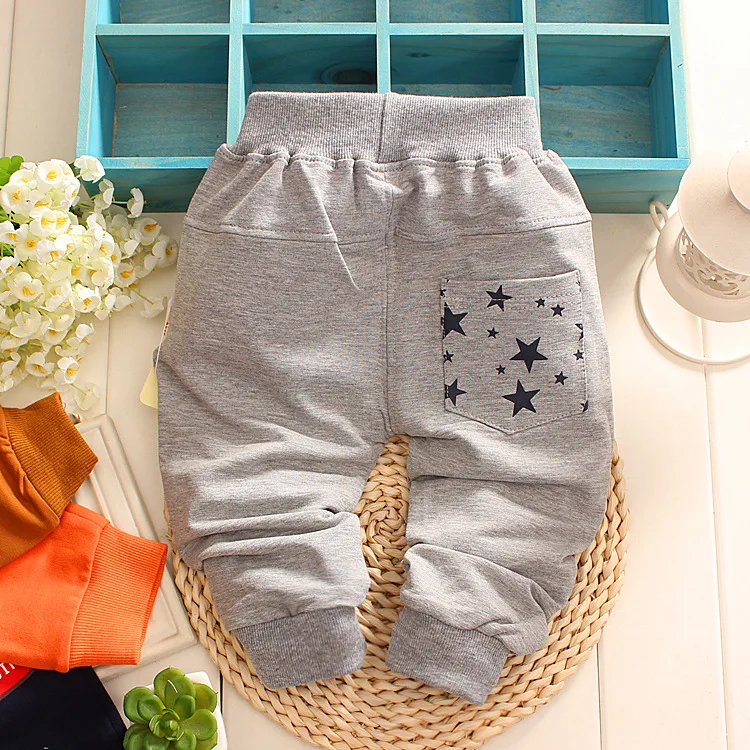 2016 New Spring&ampAutumn High quality cotton 1 piece baby pants 0-3 years boy |