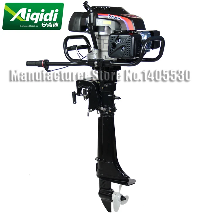 Anqidi 4-тактный 6 HP с воздушным охлаждением лодочный резиновый двигатель для лодки |