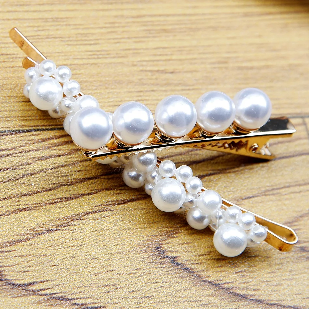 StylingTools заколки для волос женщин перламутровые 3*1 дюйма заколка девочек детские