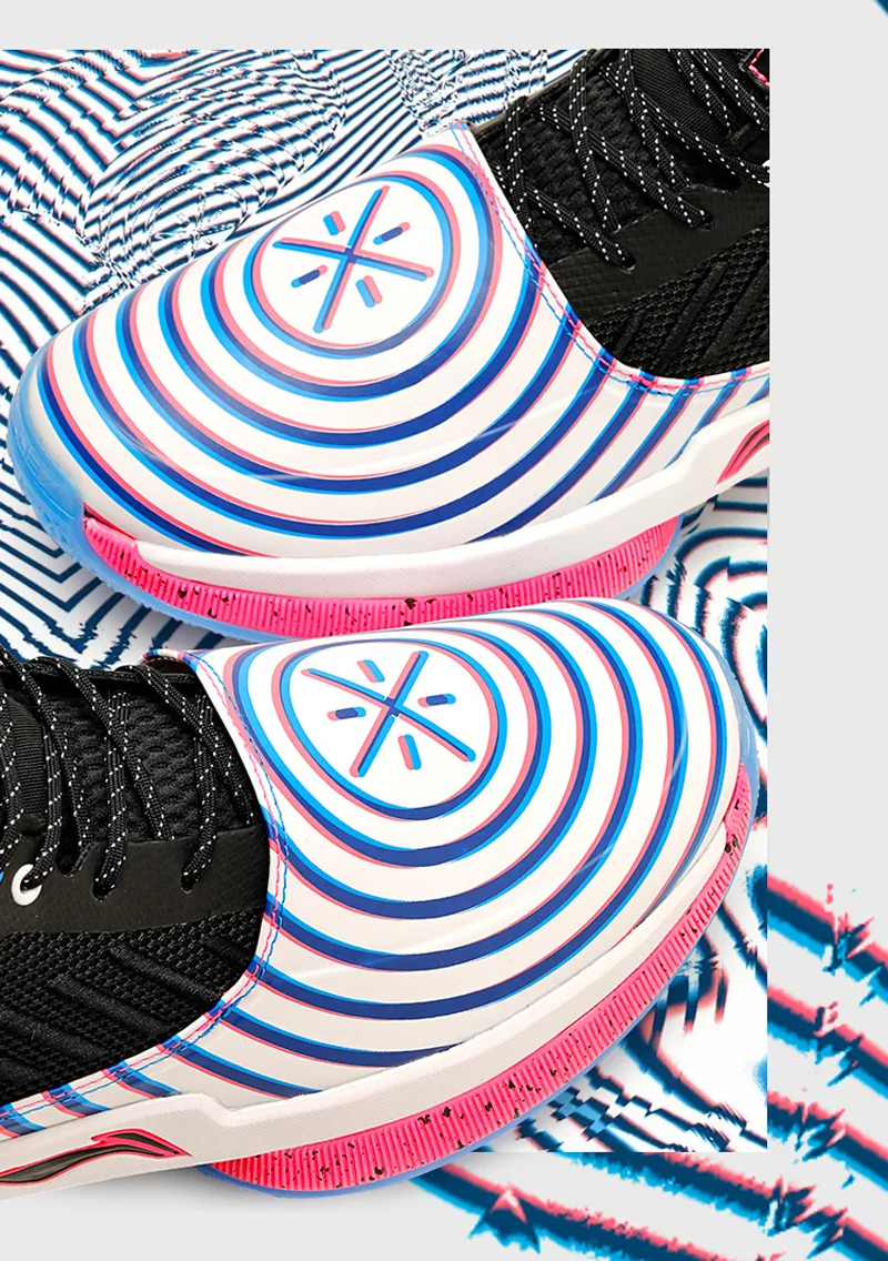 Li-Ning мужские WOW 7 DIZZY баскетбольные кроссовки wow7 wayofwade 7 подкладочные облака BOUNSE+ спортивная обувь кроссовки ABAN079 XYL212