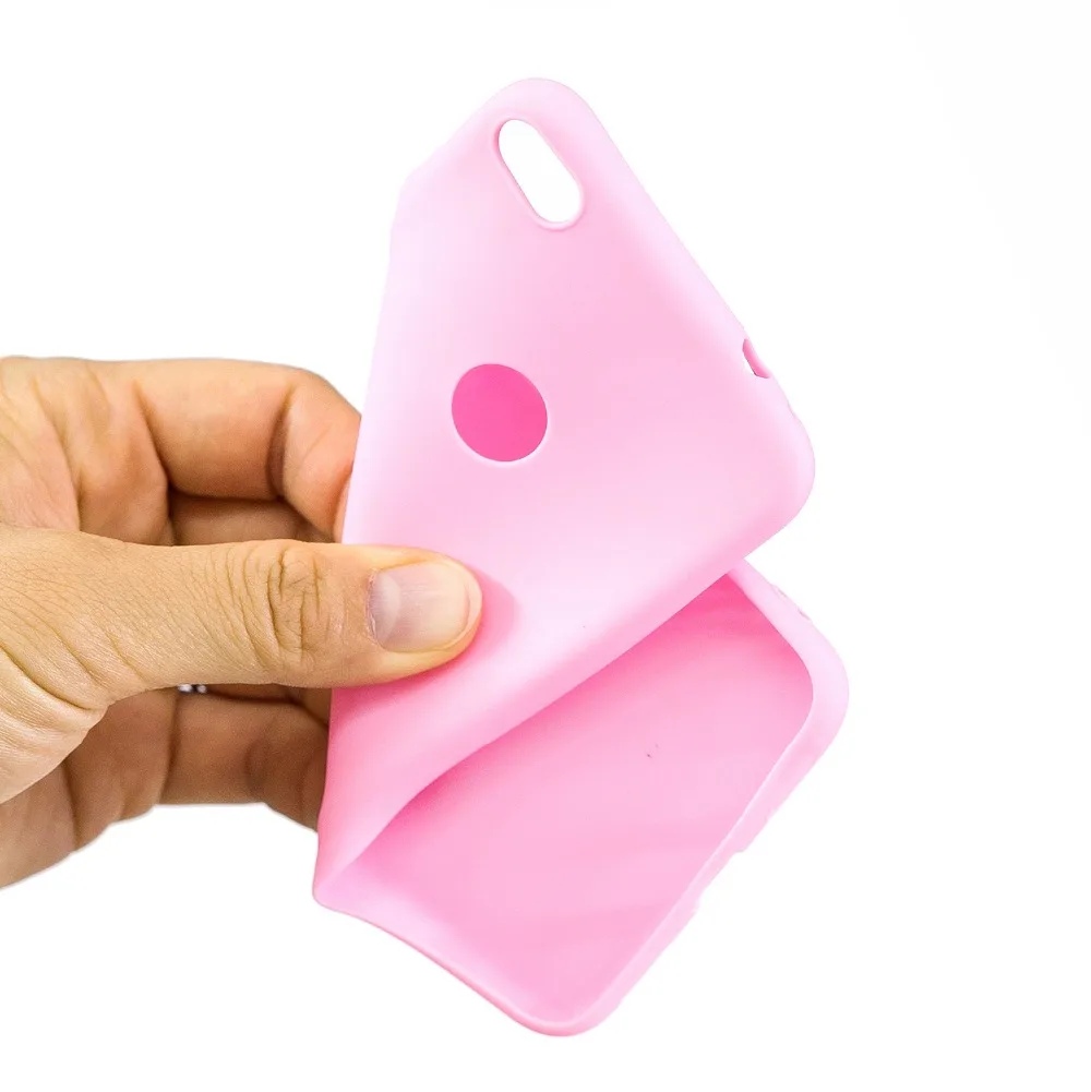 Candy Color Matte TPU Phone Cases for Huawei P8 lite 2017 Luxury Ultra Slim Soft Silicone Case Cover Shell |