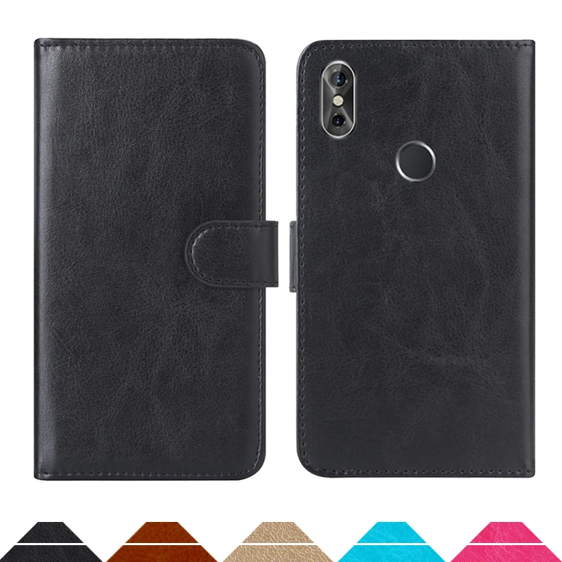

Luxury Wallet Case For Cubot P20 PU Leather Retro Flip Cover Magnetic Fashion Cases Strap