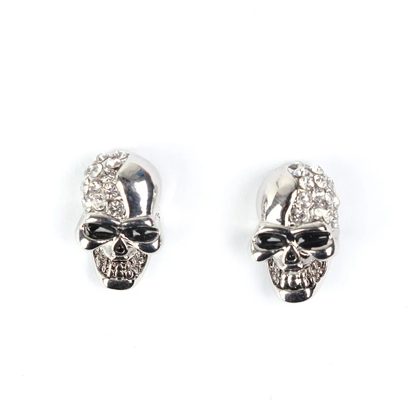 Explosions Jewelry Fashion Girls Retro Smooth Skull Stud Earrings Personalized Female | Украшения и аксессуары