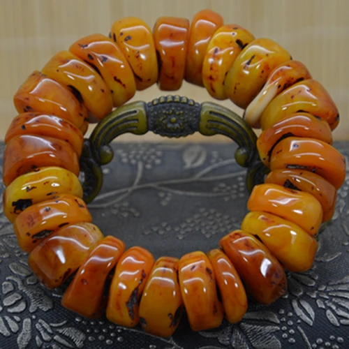 Балтийский старый натуральный камень смолы для женщин и мужчин браслет