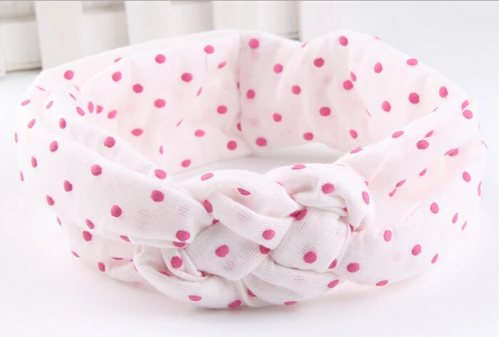 Knitted Cotton Elastic Headbands For Girls Rabbit Ears Baby Hairband Toddler Turban Spandex Hair Accessories t036 | Детская одежда и