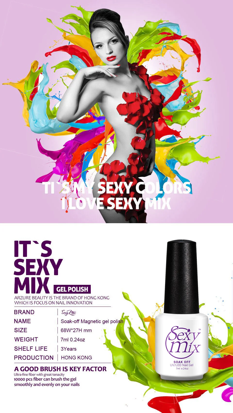Sexymix замочить от Хамелеон для использования с магнитом гель лак для ногтей 12 цветов кошачий глаз эффект гель Лаки 7 мл стойкий маникюр гель лак
