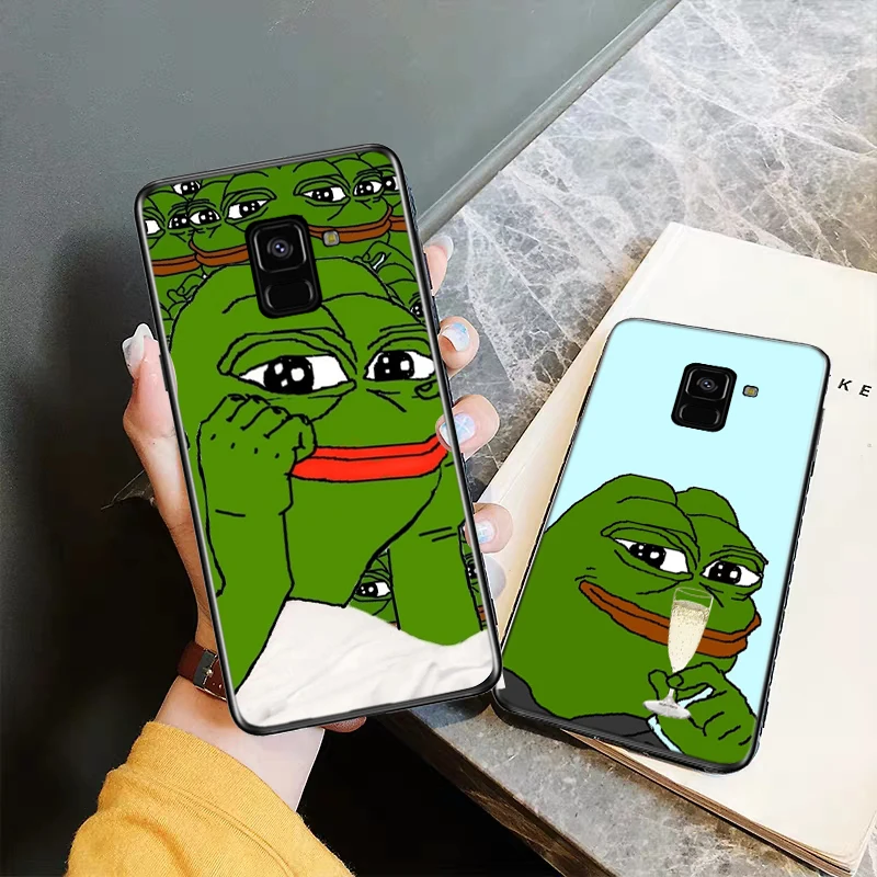 Силиконовый чехол для Samsung A3 A5 A6 Plus A7 A8 A9 A10 A30 A40 A50 A70 J6 A10S A30S A50S | Мобильные телефоны