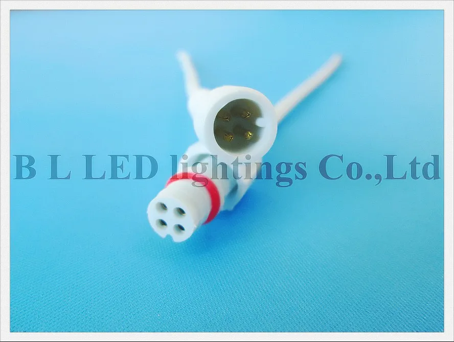 Оптовая продажа 4 контактный Водонепроницаемый миниатюрный светодиодный