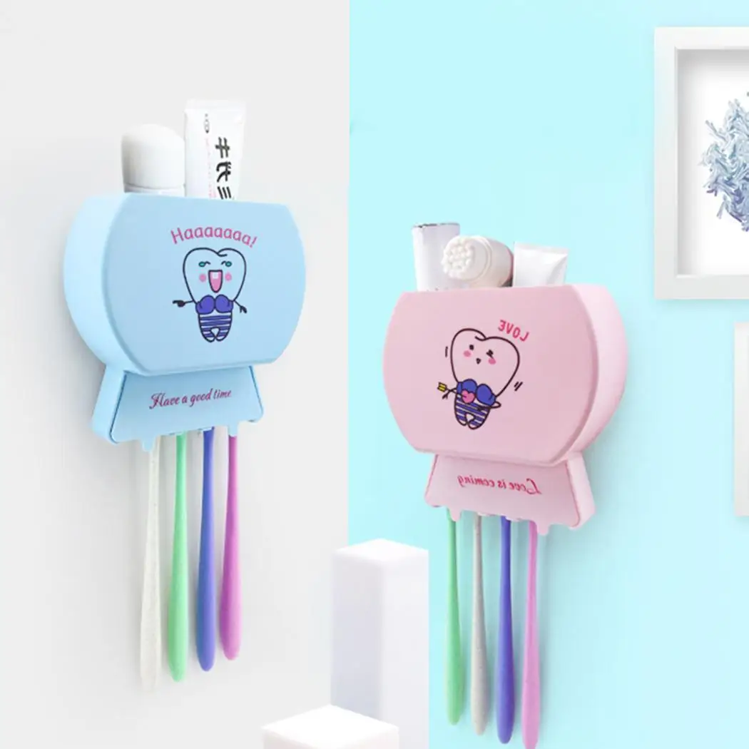 Держатель для зубной щетки домашней ванной комнаты настенное крепление стойка
