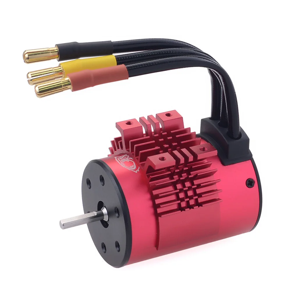 3650 Бессенсорный бесщеточный 2300KV водонепроницаемый двигатель & 45A ESC с крышкой