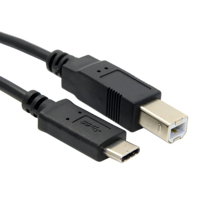 USB-C USB 3, 1  C   USB 2, 0 B       1  3FT     Macbook