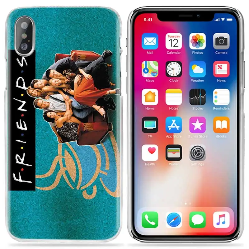 06 Чехол для iPhone 11 Pro XS Max XR X 10 7 7S 8 6 6S Plus 5S SE 5 4 5C Жесткий пластиковый Чехол для телефона с изображением друзей вместе с ТВ-шоу Go - Цвет: 06