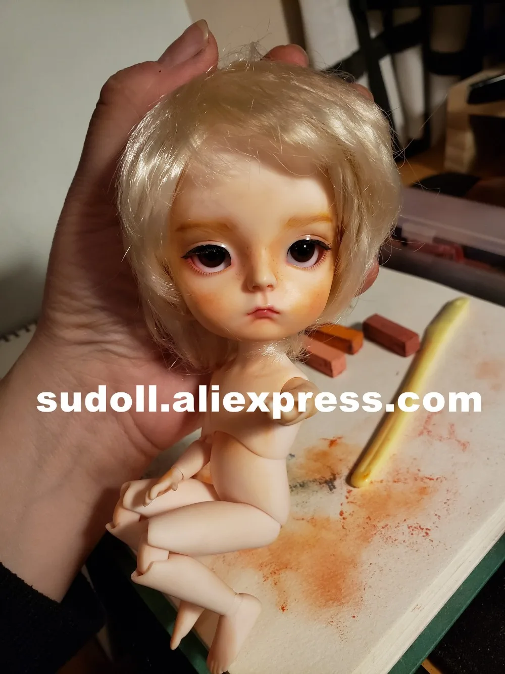 SuDoll 1/8 BJD кукла BJD/SD модная милая песочного цвета|Куклы| |