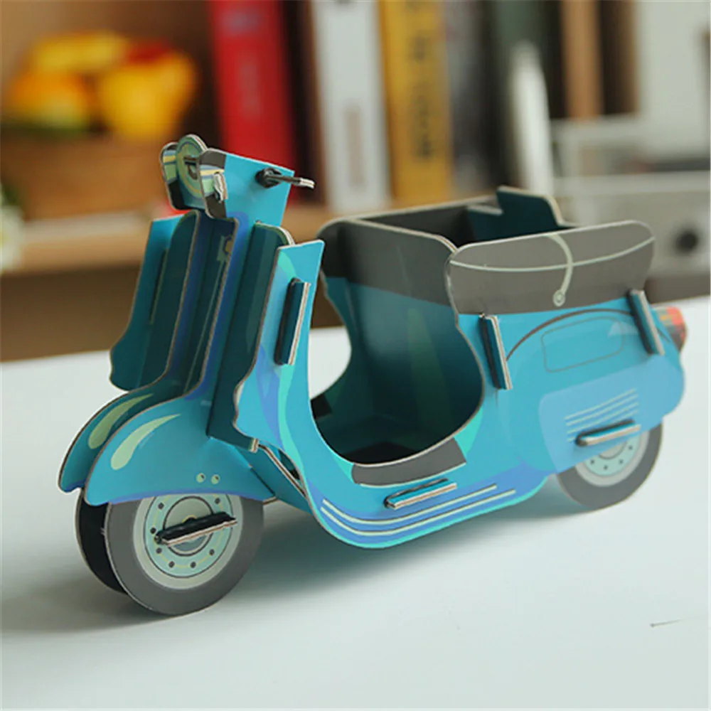 DIY игрушка складная коробка для хранения мелочей Лондон Двухэтажный автобус ручка контейнер милый автомобиль сумка автобус пианино Настольный макияж Органайзер