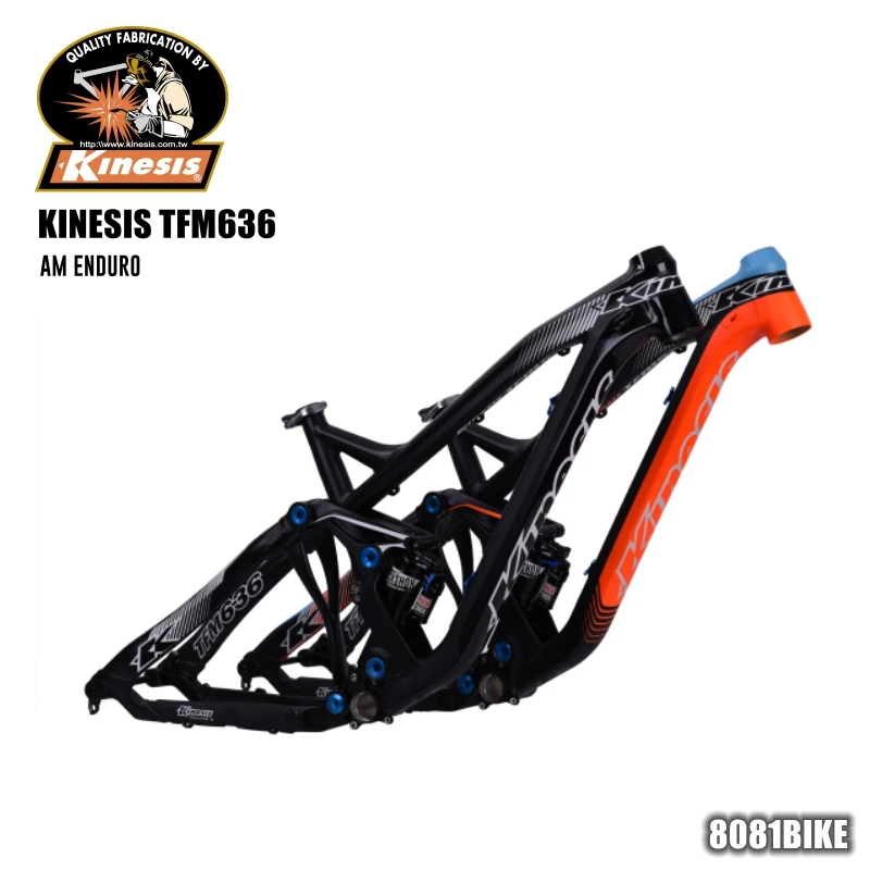 KINESIS TFM636 27 5 650B мягкий хвост подвеска для горного велосипеда AM ENDURO 6061 Алюминиевая