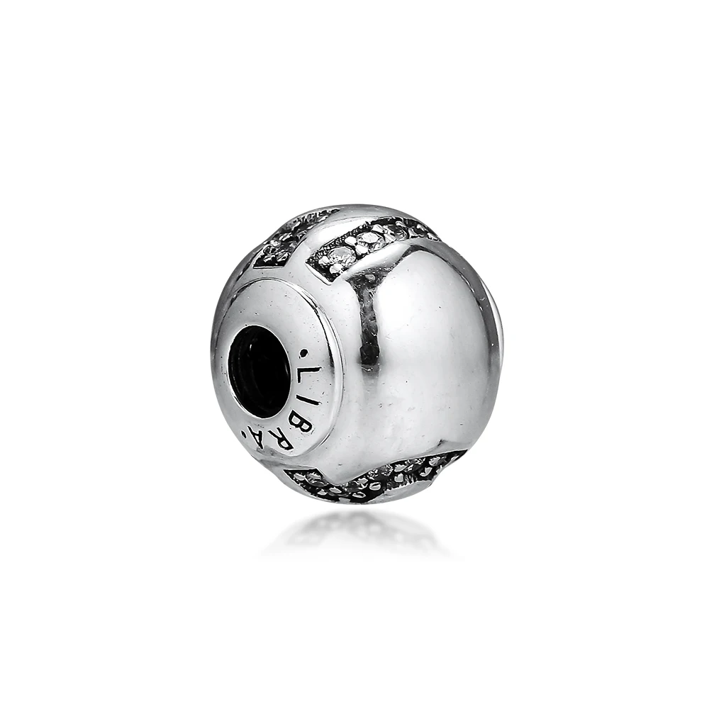 Подходит для Pandora шармы эссенции браслеты весы бусины 100% 925 пробы серебряные