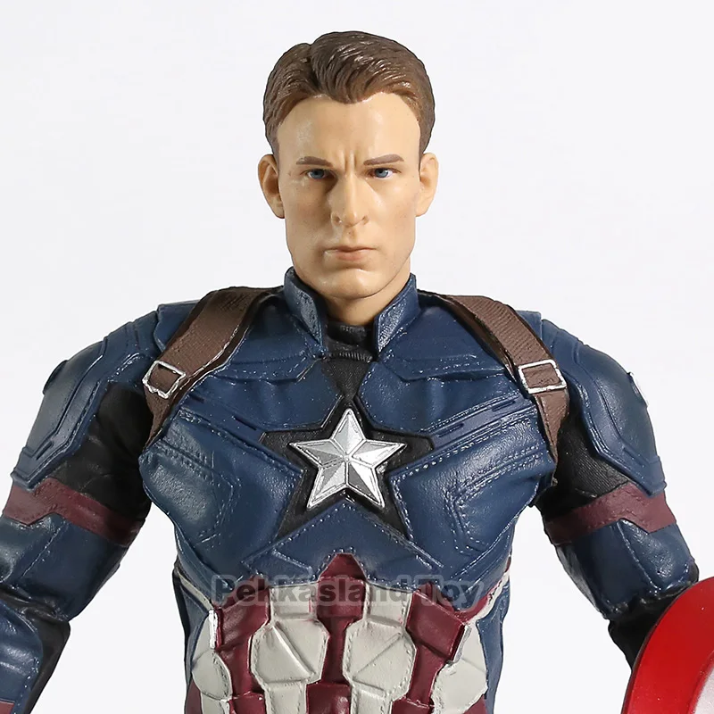 Капитан Америка 3 Civil War Фигурки ПВХ Коллекционная модель игрушки
