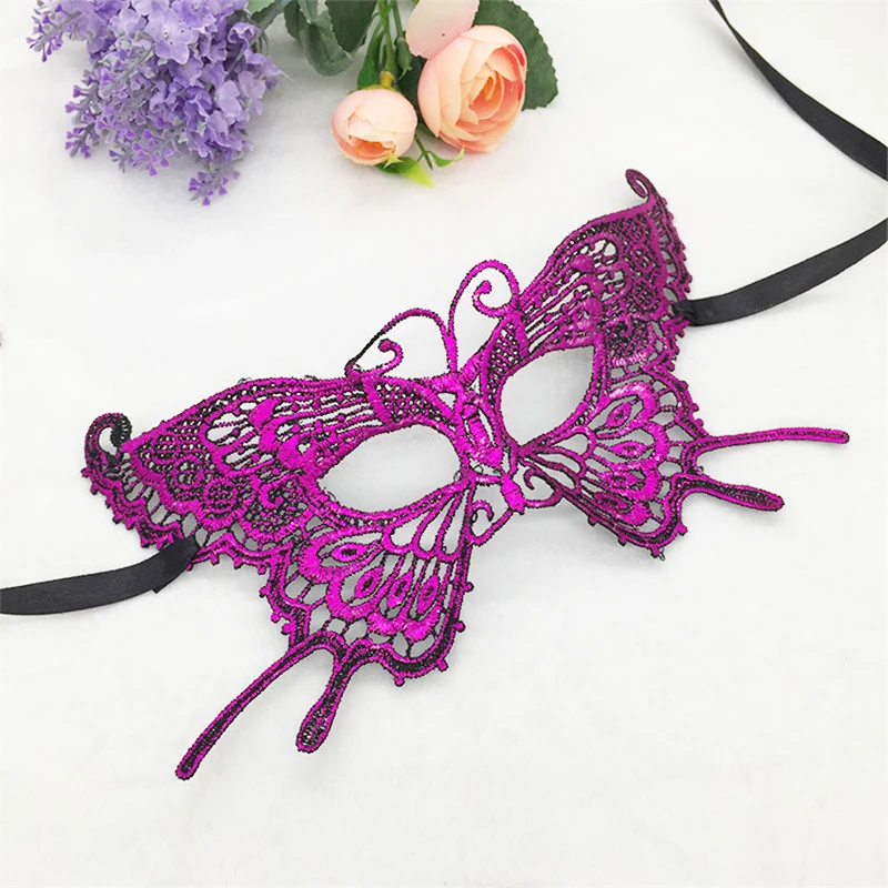 Сексуальная кружевная маска сексуальные женские маски бабочки Танцевальная