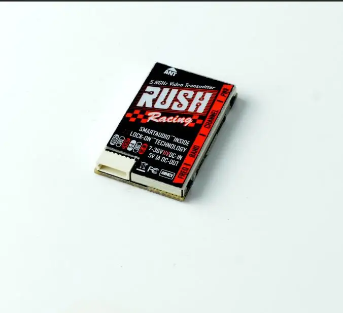 RUSH VTX майка RACE версии 5 8 ГГц 48CH ямы/25/50/100/200 МВт переключаемый 7-36 В/2 s-8 s передатчик