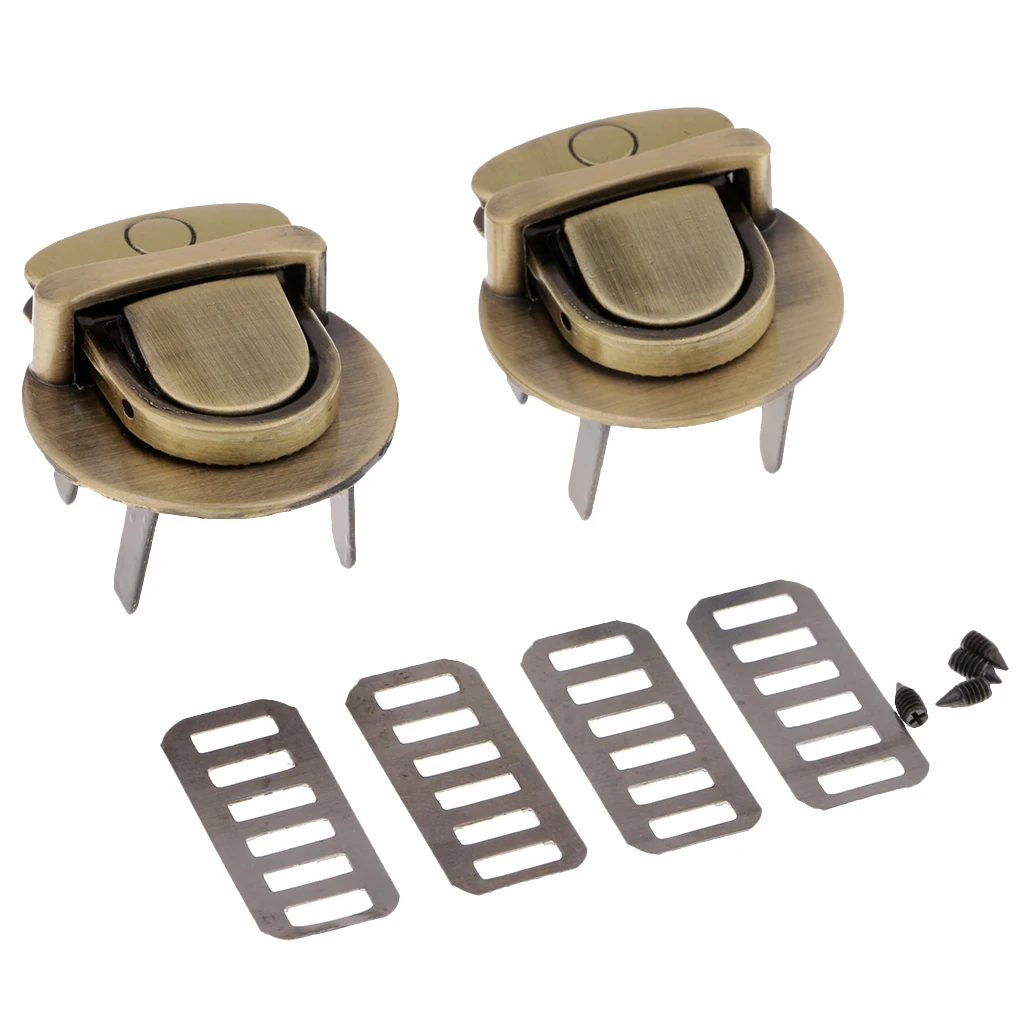 2 шт. винтажная металлическая застежка замок молния кожаная сумка для