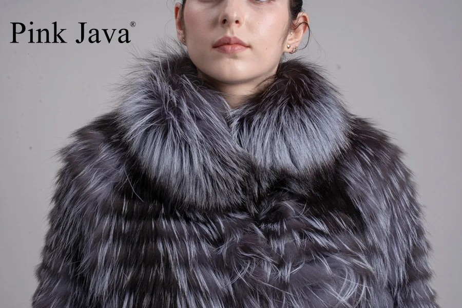 Розовый Java QC8141 Новинка 2017 новое поступление для женщин натуральная кожа из меха