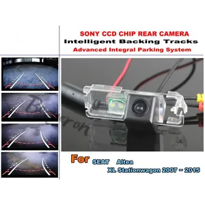 Интеллектуальная автомобильная парковочная камерадля сиденья AlteaXL Stationwagon 2007-2015 динамическая Tragectory задняя камера CCD ночное видение