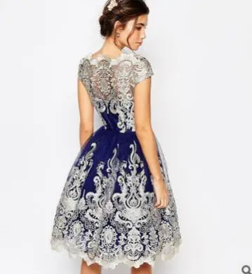 1 шт./лот женское модное кружевное платье в европейском стиле с кружевной