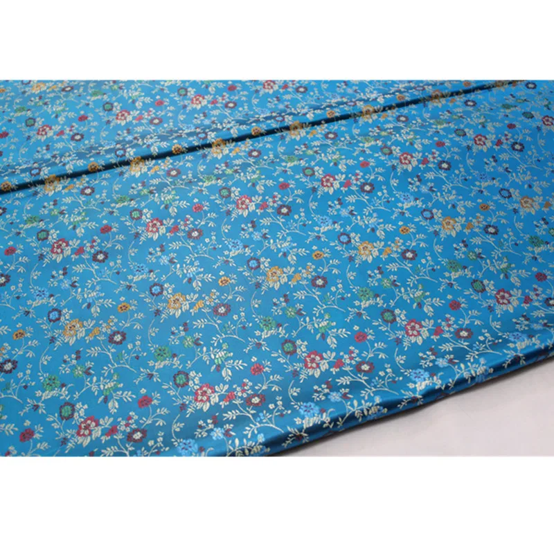 CF599 жаккардовая ткань с рисунком Forals в китайском стиле шелковая парча китайская