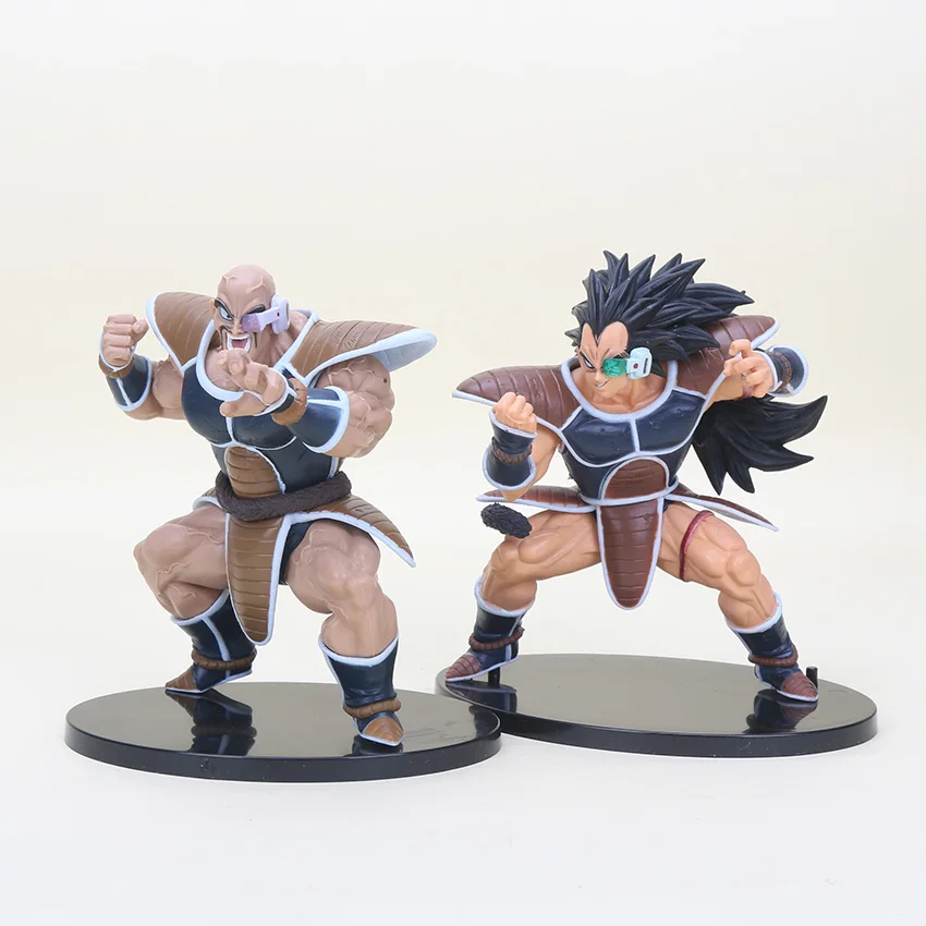 2 шт./лот аниме Dragon Ball Z фигурка, скульптура Жемчуг дракона супер сайян радитц № 21 наппа ПВХ фигурка модель игрушки