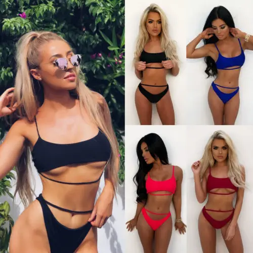 Женский купальник бикини с пуш-апом 2 шт. | Женская одежда