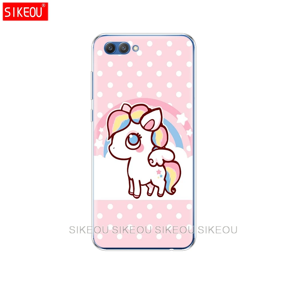 Силиконовый чехол для телефона Huawei Honor 10 V10 3c 4C 5c 5x 4A 6A 6C pro 6X 7X 6 7 8 9 LITE Rainbow Lovely