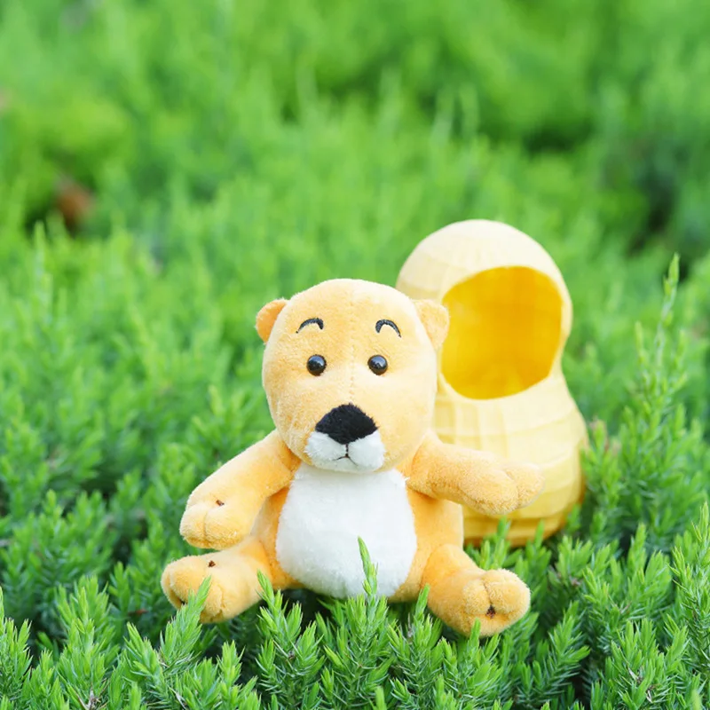 12CM Kawaii Mini Hamster Plush Toy Cartoon Peanut Mouse Doll Squirrel Chipmunk Creative Dolls Kids Birthday Gift | Игрушки и хобби
