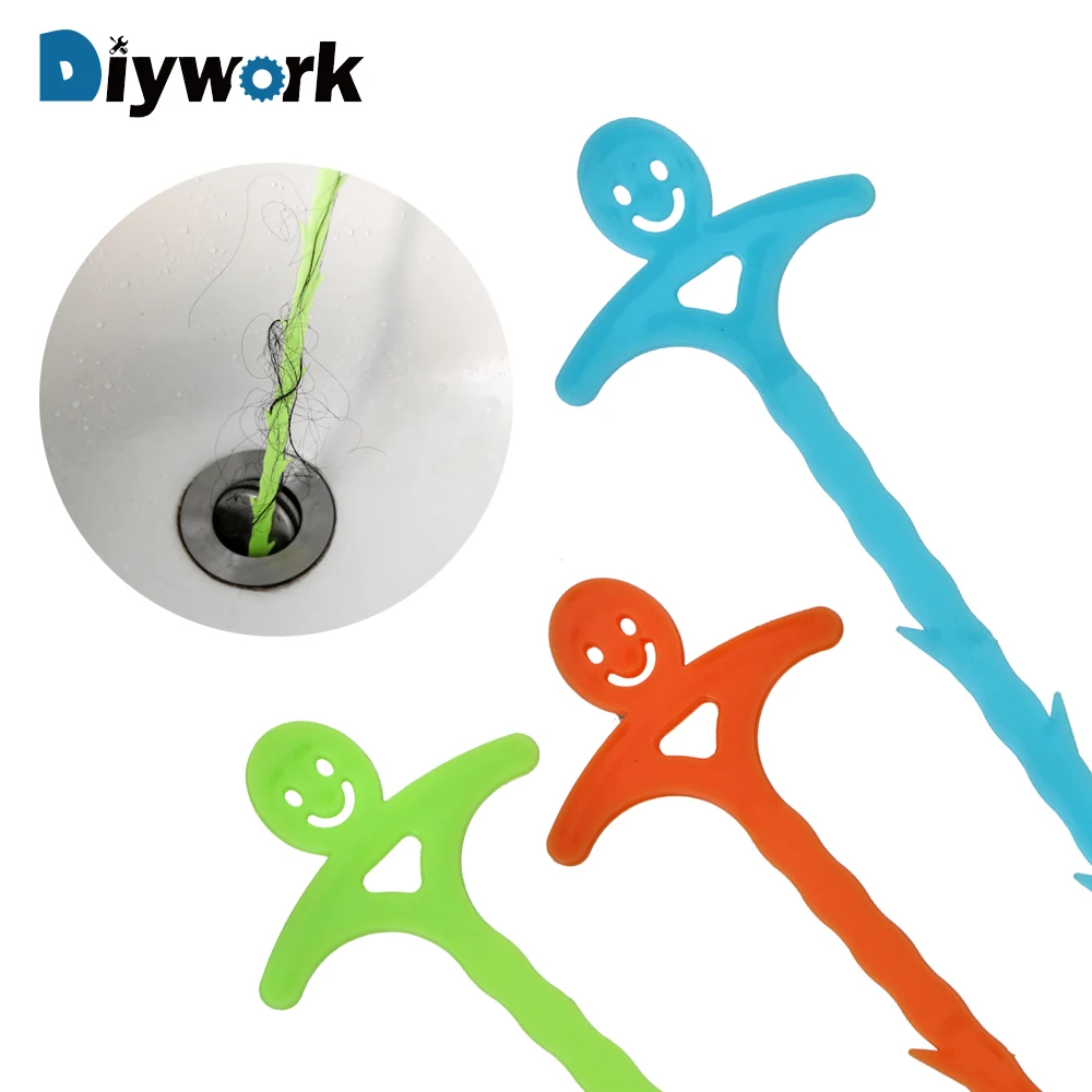 DIYWORK кухонная раковина Drian фильтр инструмент для удаления волос против засорения
